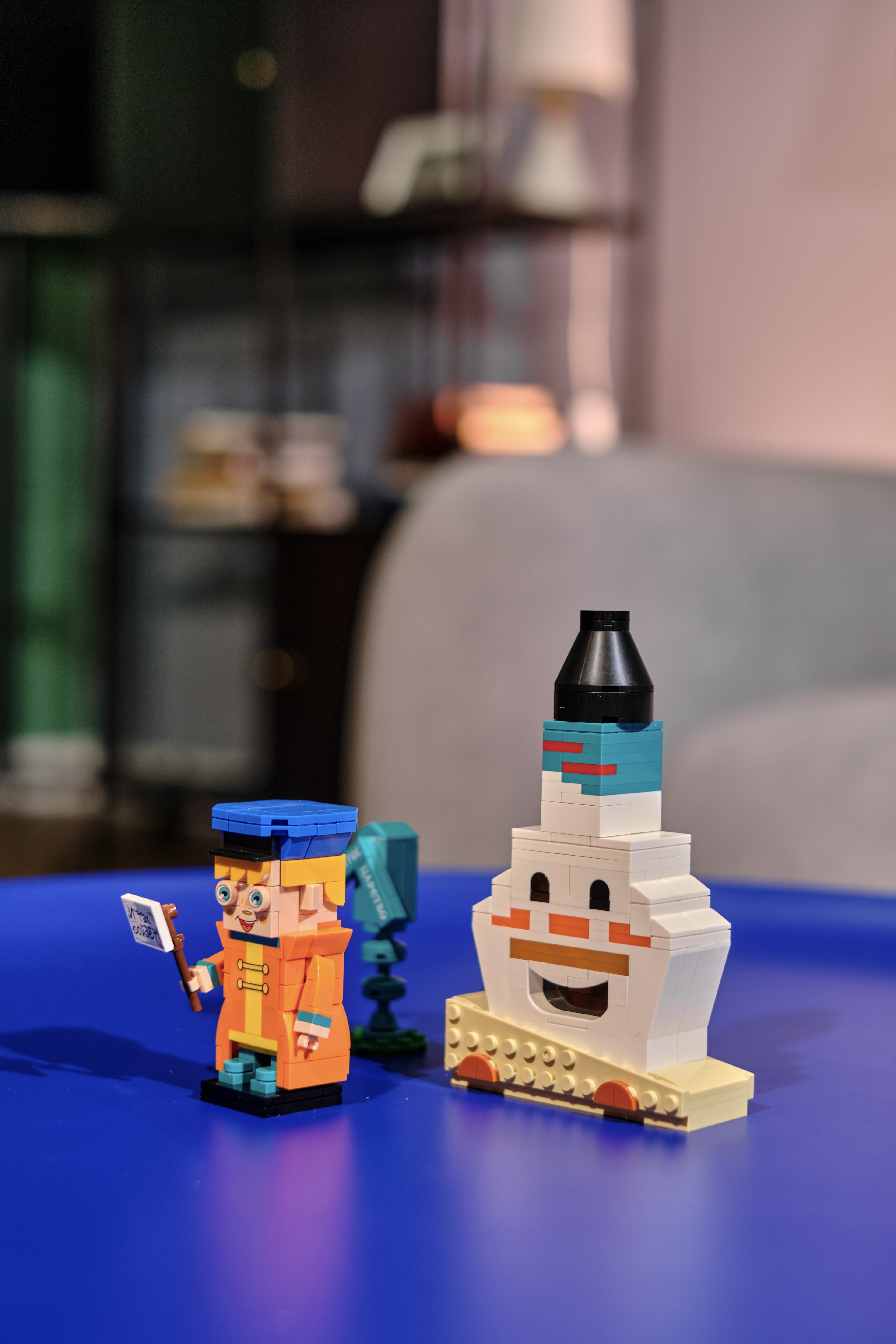 Конструктор brick labs Вовка и печка 294 дет. - фото 6