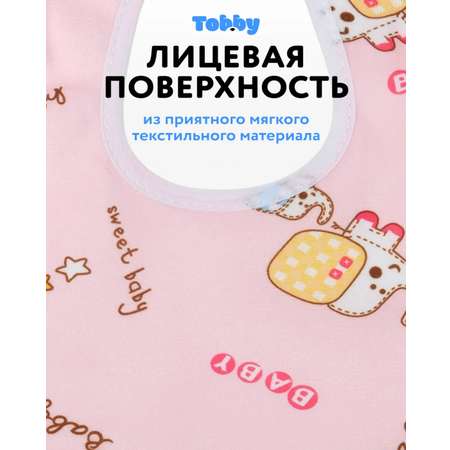 Нагрудник Tobby текстиль 3 шт.