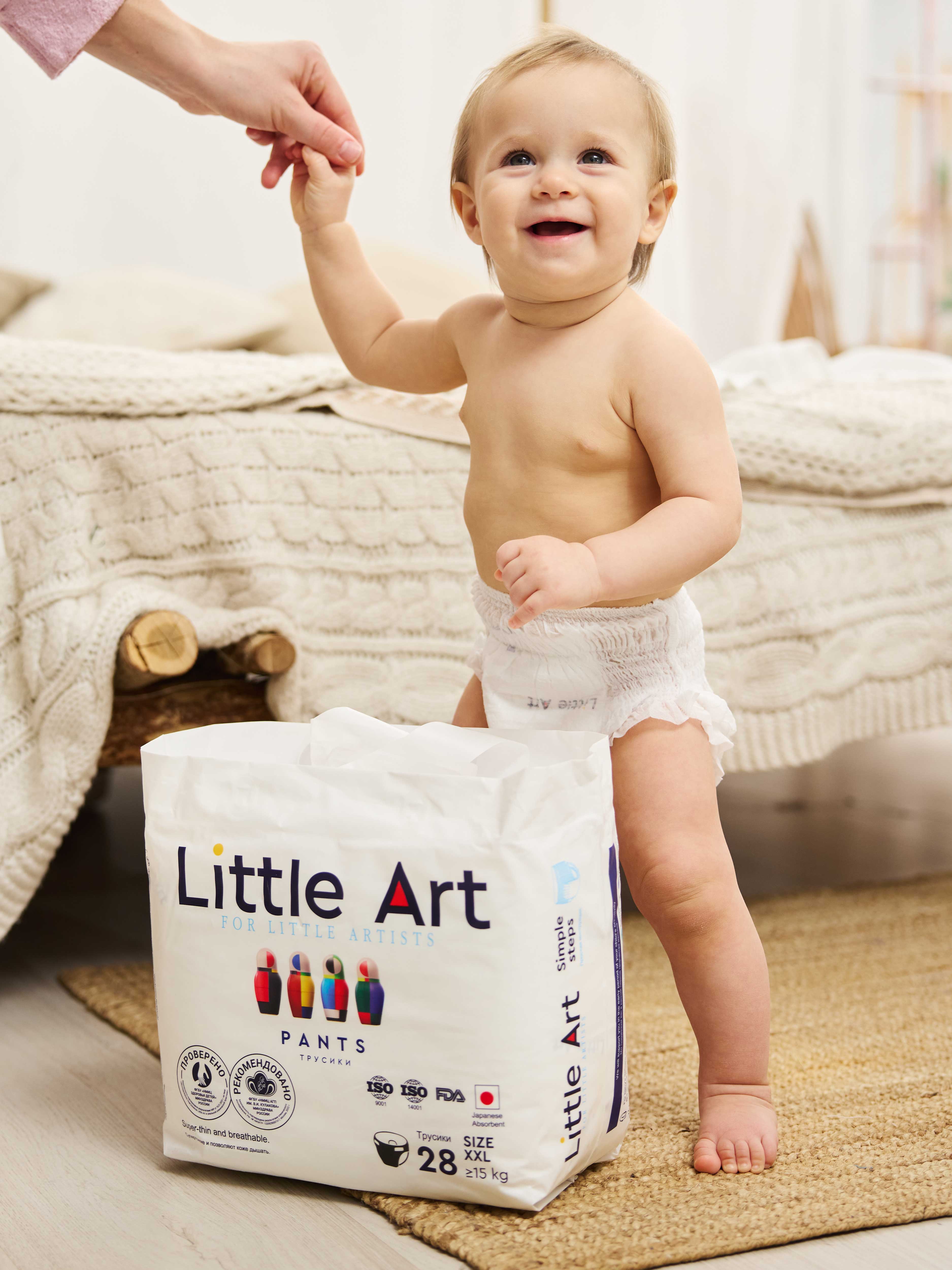 Трусики Little Art (9-12кг) 90 шт. - фото 15