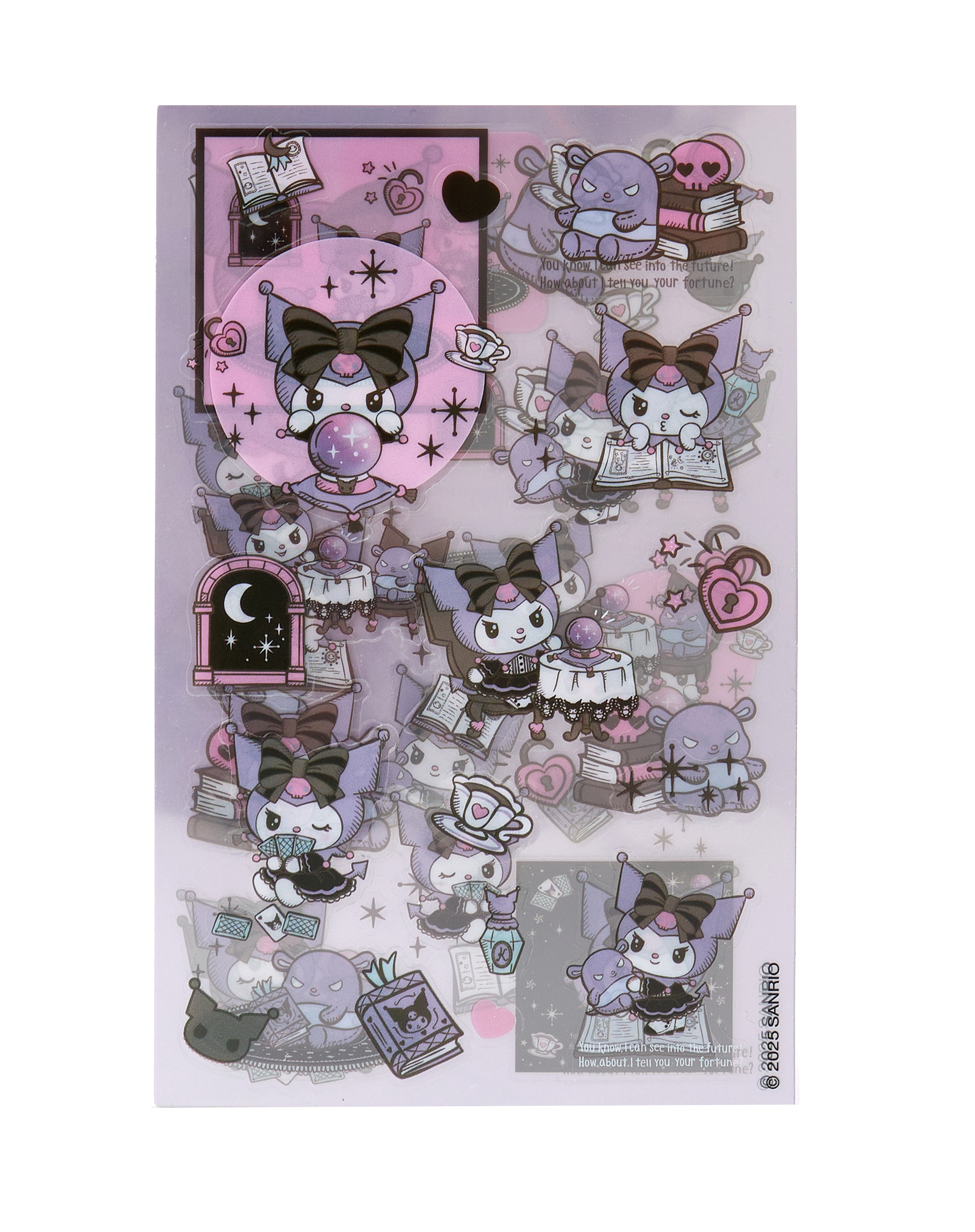 Наклейки Attivio Kuromi 4 шт. - фото 1