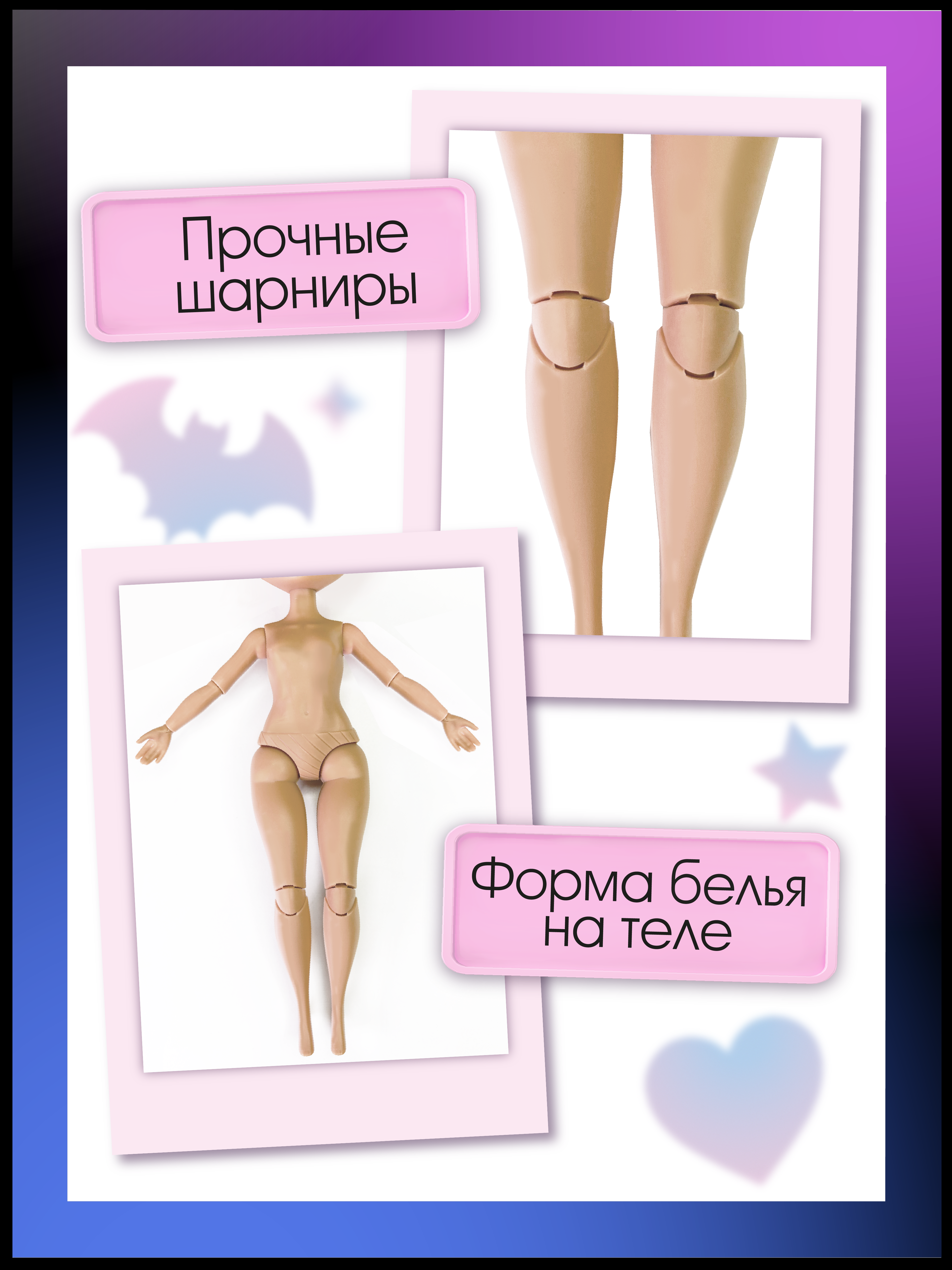 Кукла модельная Funky Toys Венди Gothic Core в платье GC2508 - фото 4