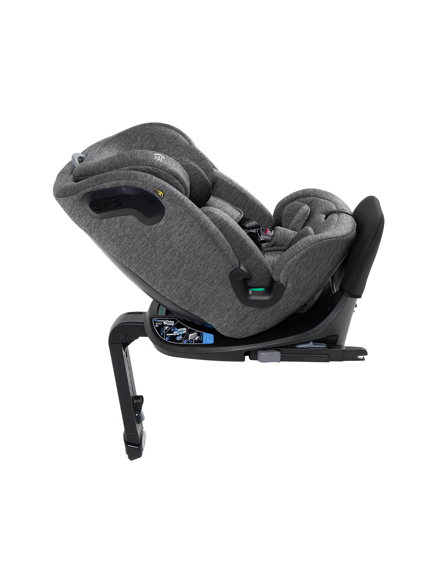 Автокресло Sweet Baby Voyager P12 Pro Grey Isofix 0+/1/2/3 (0-36 кг) серый - фото 16