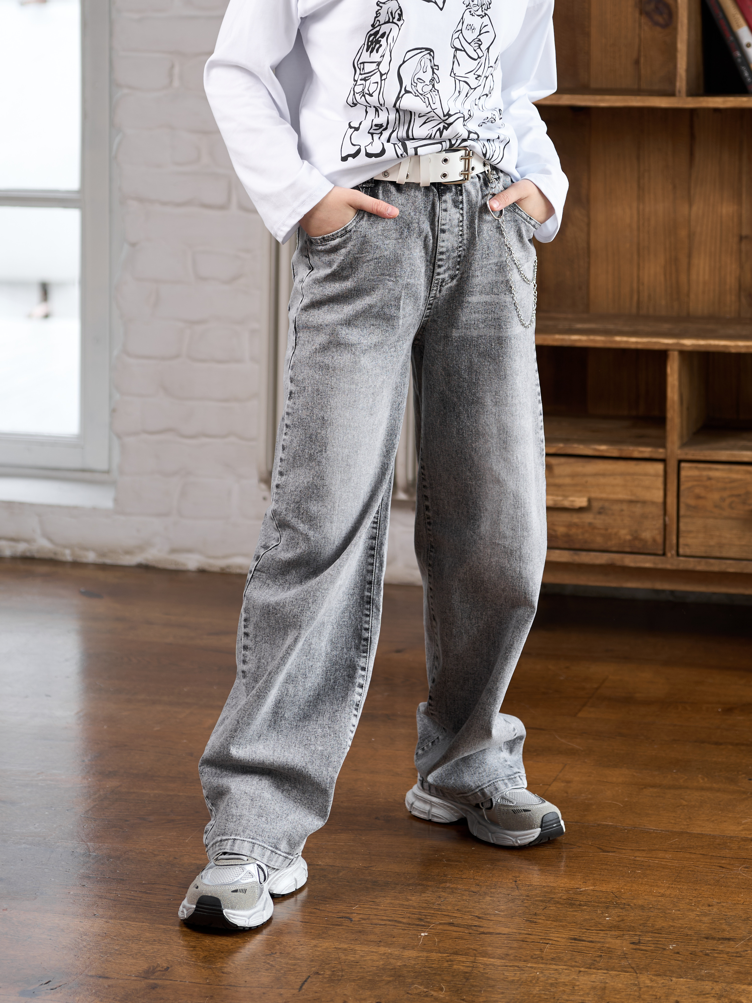 Джинсы СИНИЙ МИР WD8247NJ-G63 - фото 19