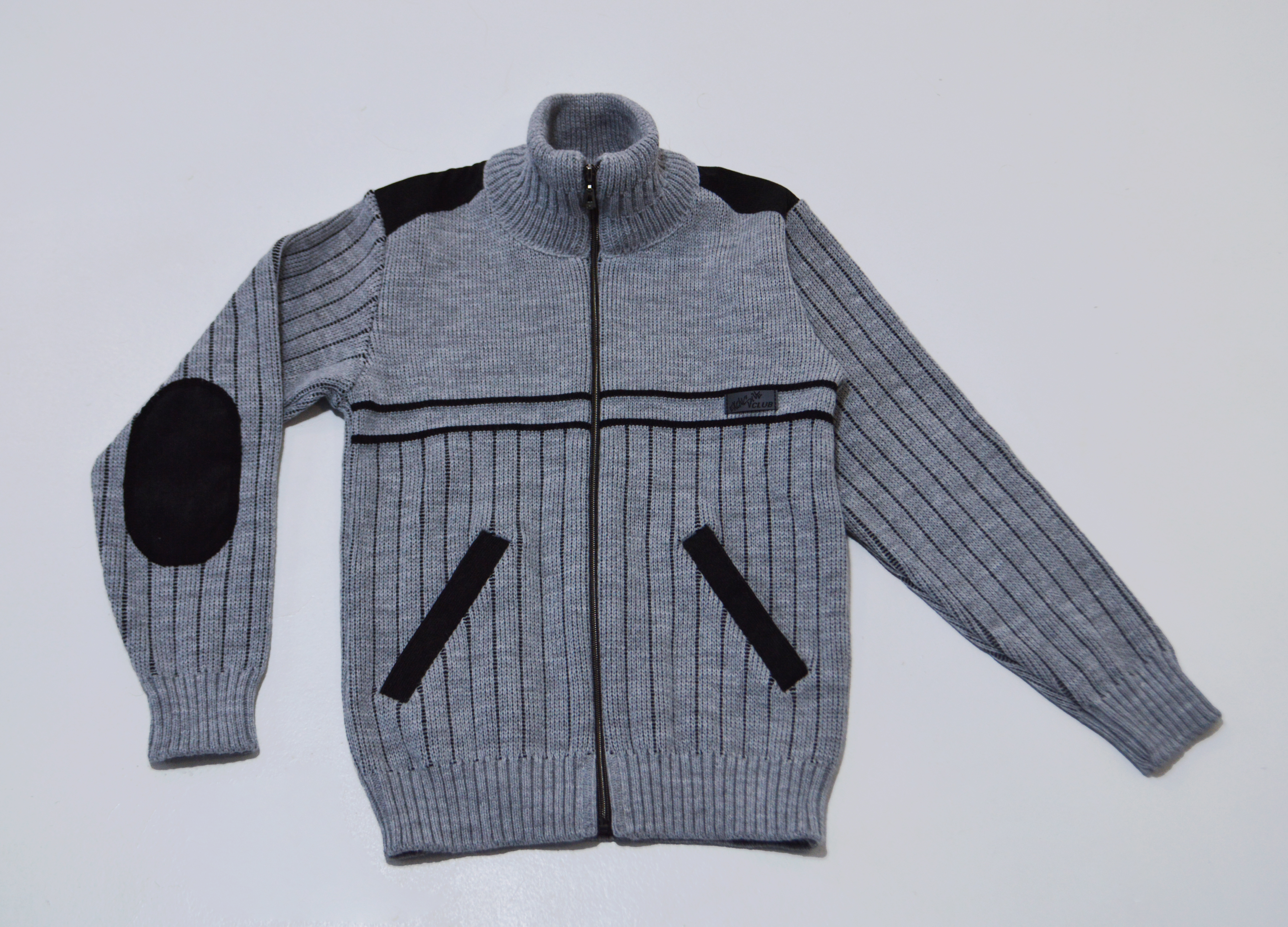 Кардиган AS TEKS VIT-001/ серый - фото 8