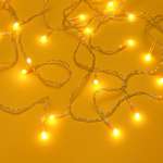 Светодиодная гирлянда Сноубум Занавес нить 2х2 метра 120LED 8 нитей 8 режимов