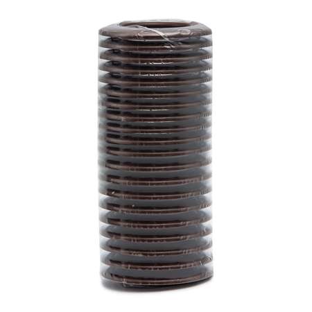 Люверс шторный SmolTex круглый с классическим замком пластиковый 25 мм 10 шт 23 коричневый глянец