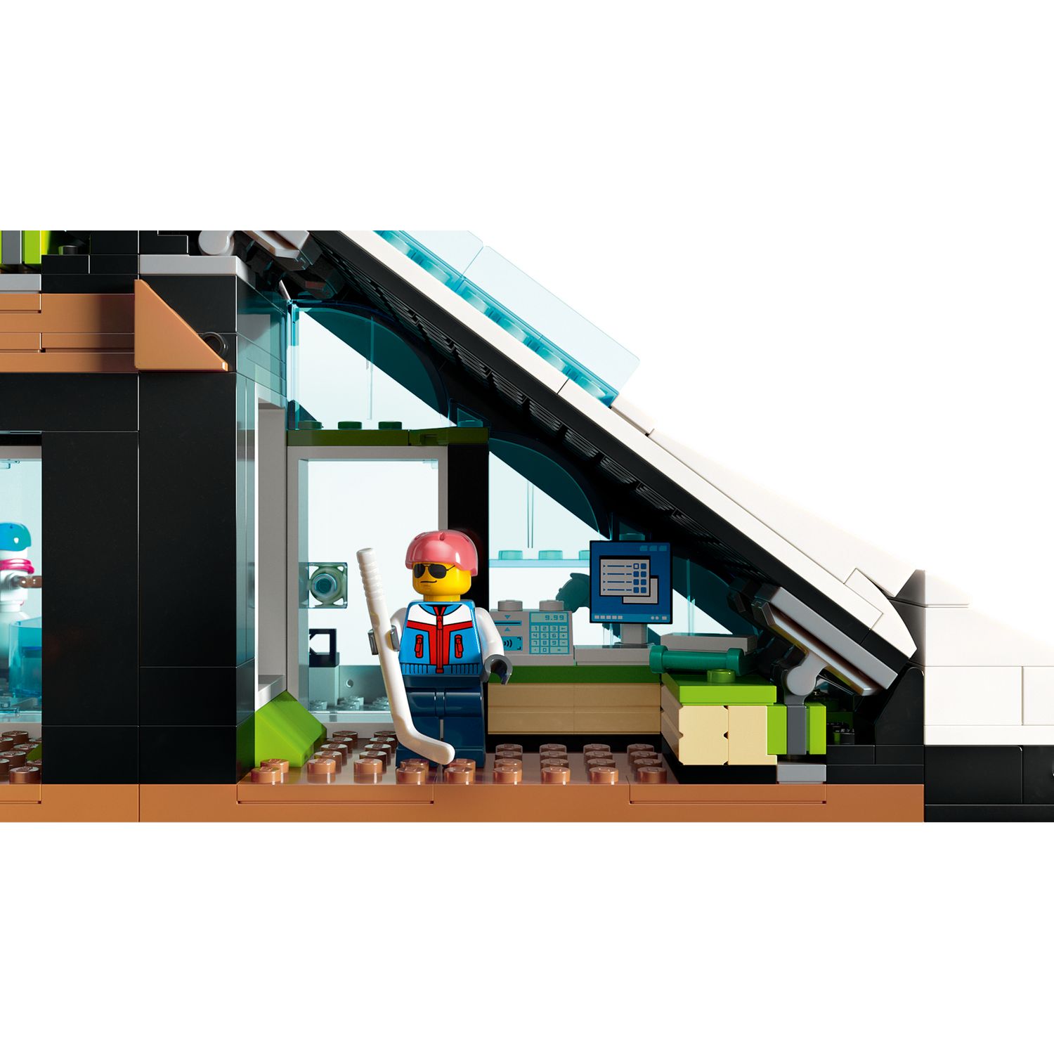 Конструктор LEGO City Ski and Climbing Center 1045 дет. - фото 6