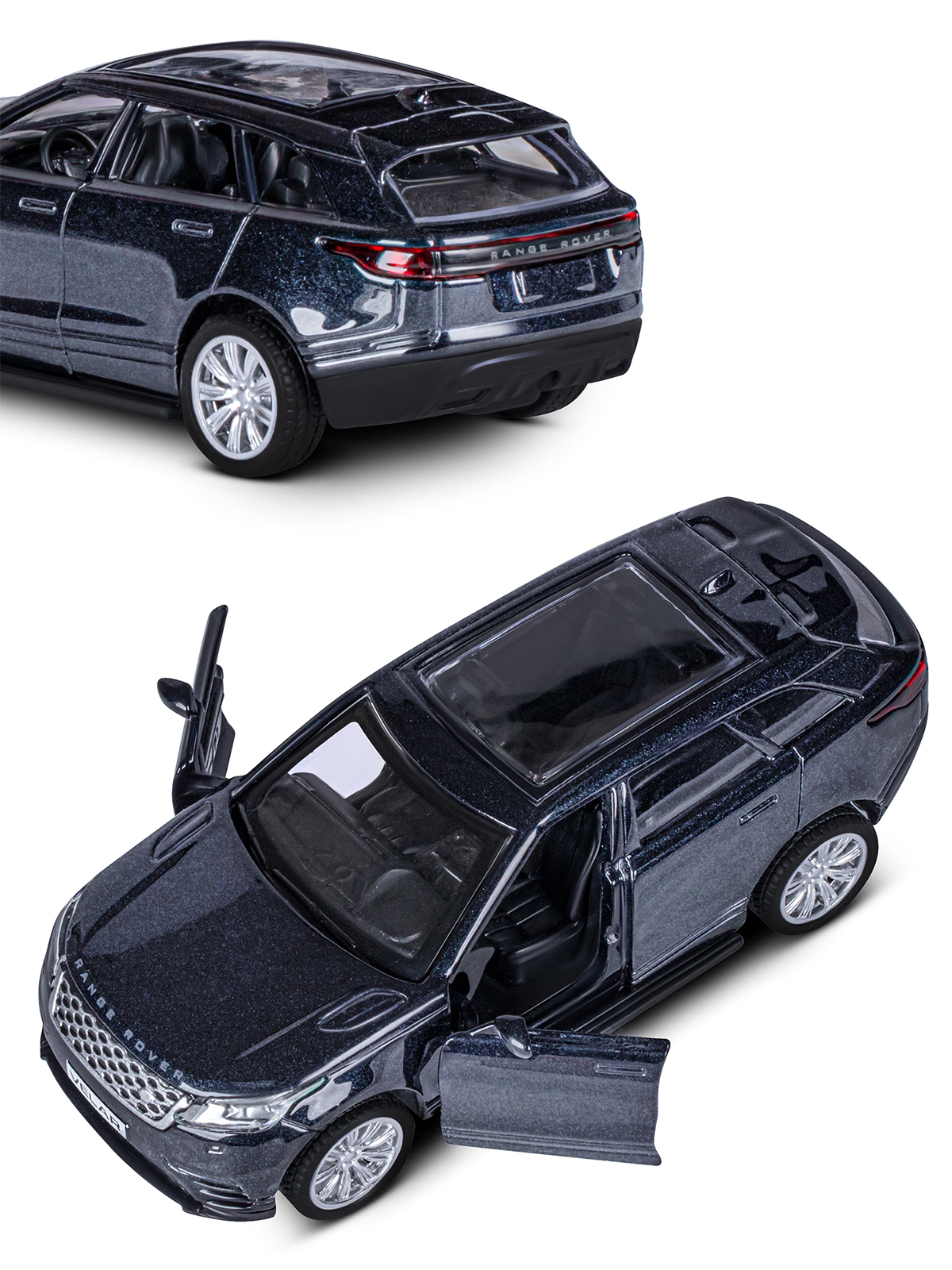 Внедорожник АВТОпанорама Land Rover Range Rover Velar 1:43 JB1200177 - фото 9