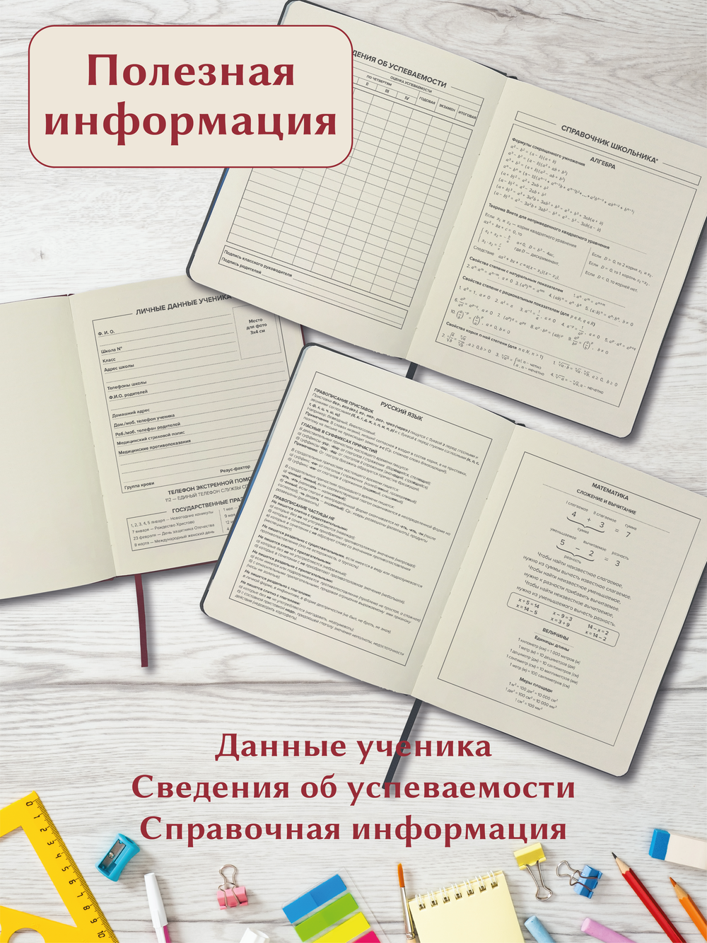 Дневник школьный AXLER 5 – 11 класс для мальчика и девочки - фото 5