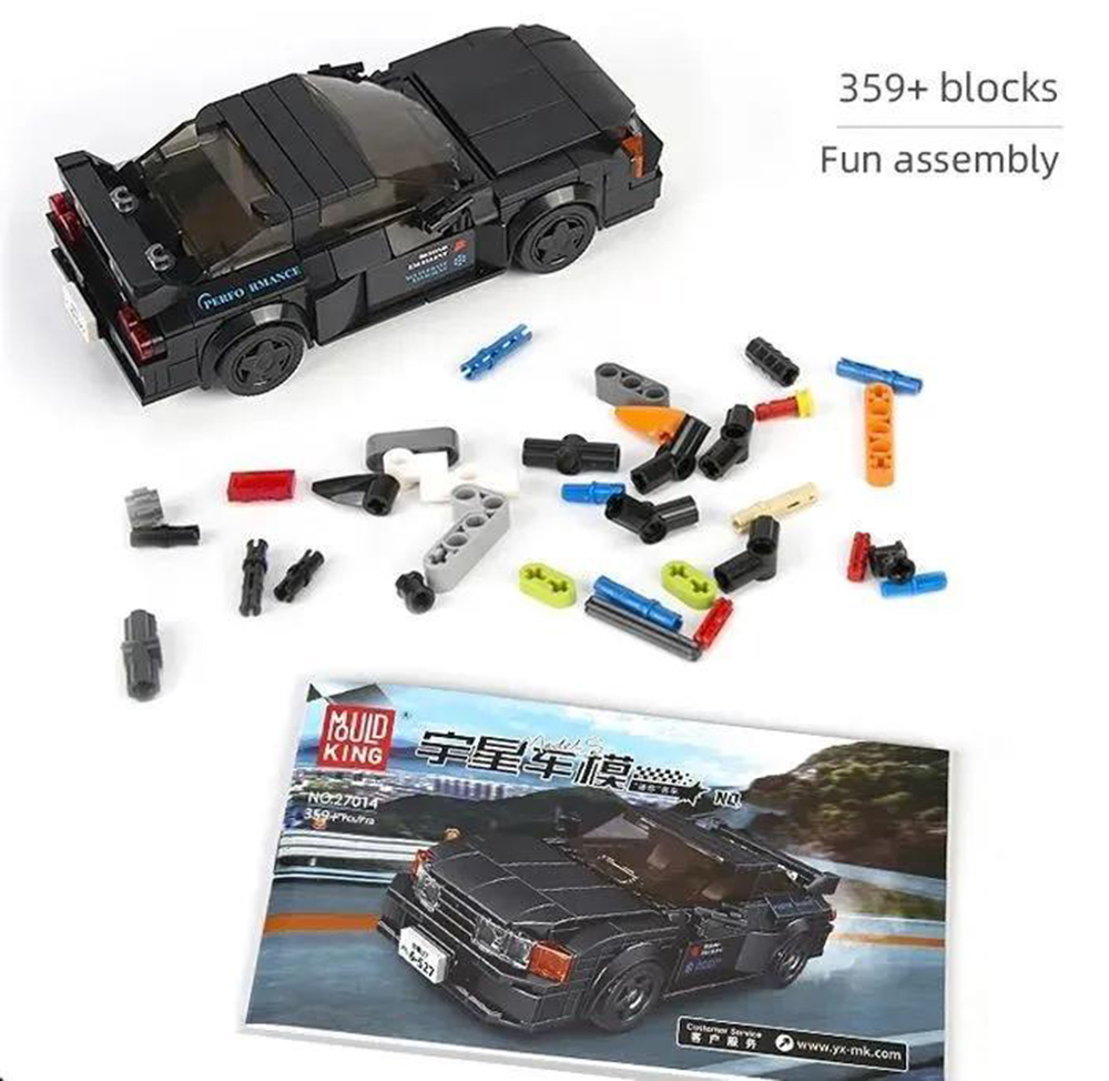 Конструктор Mould King Nissan GTR - фото 6