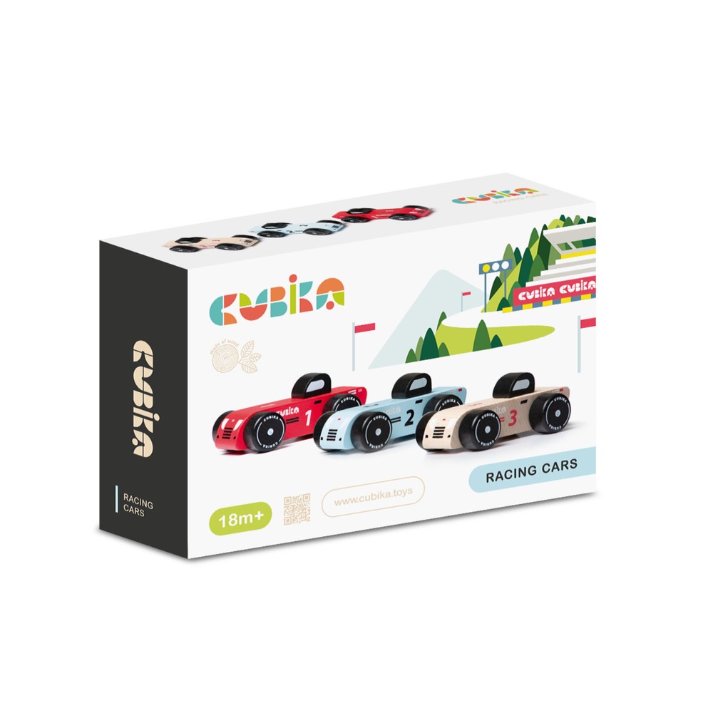 Игровой набор Cubika Гоночные автомобили 15474 - фото 2
