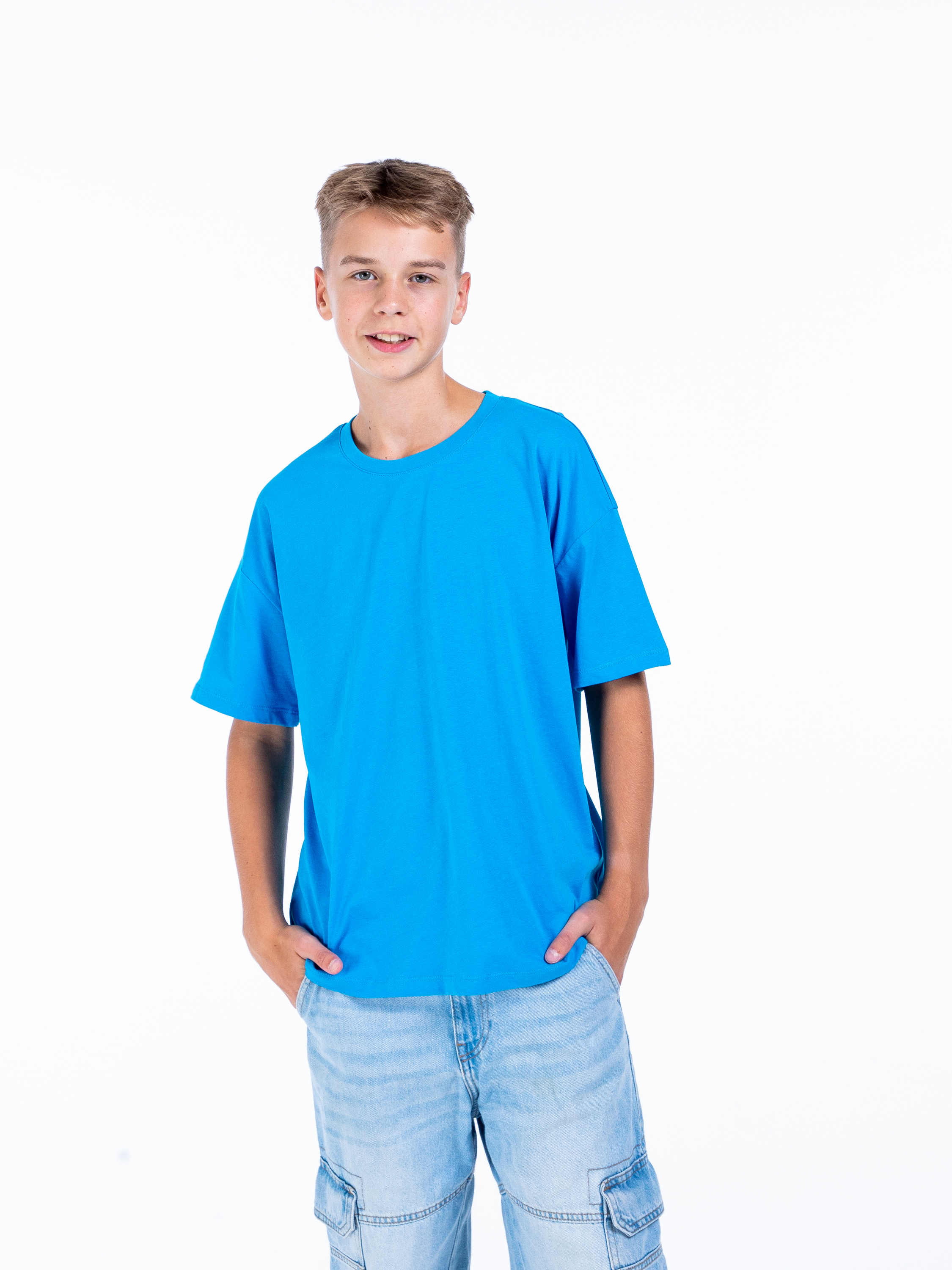 Футболка STELLA MODA 11601._яр.голубой - фото 13