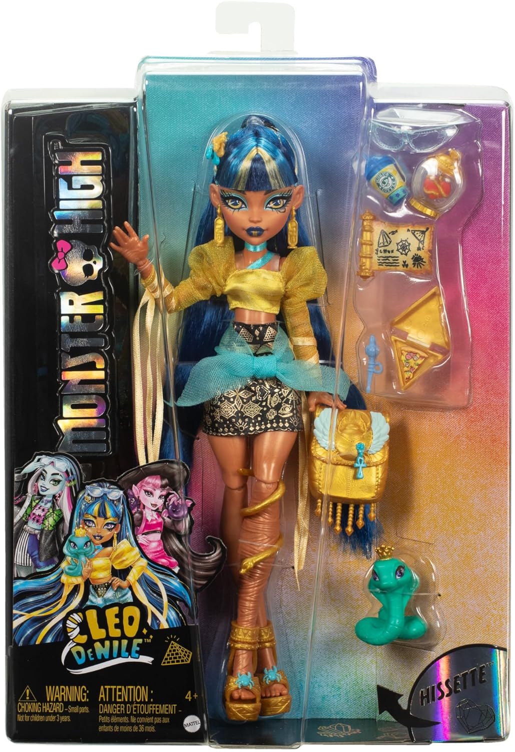 Кукла модельная Monster High Core Doll Cleo HXH74 - фото 6