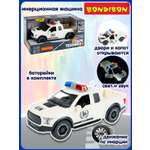 Полицейская машина Bondibon Инерционная машинка свет звук 1:14