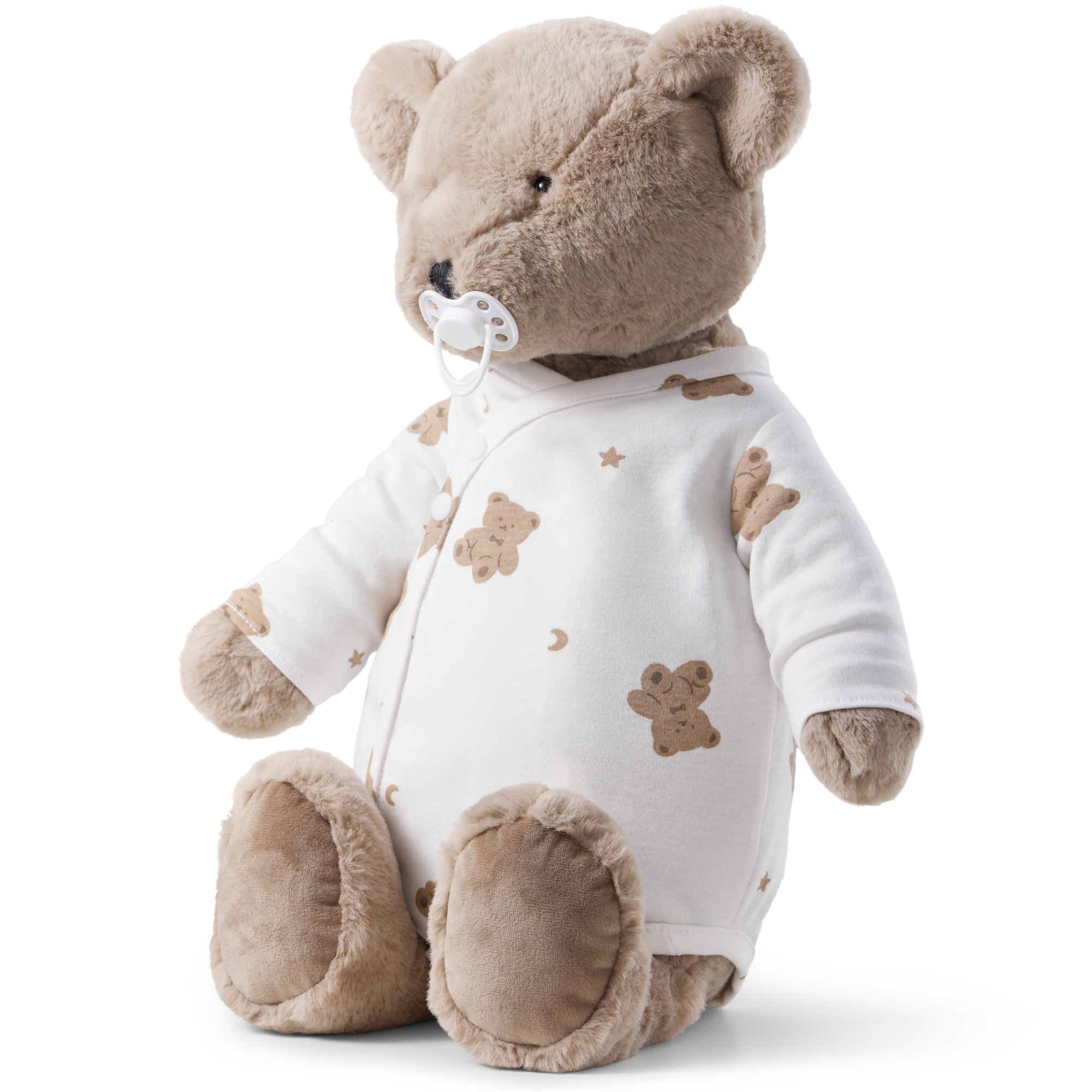 Мягкая игрушка Happy Baby мишка Коричневый 54 см - фото 10