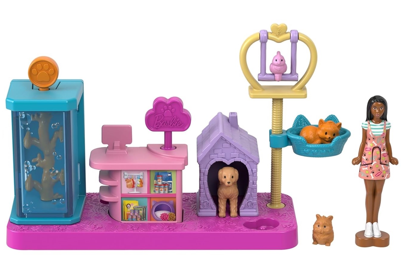 Кукла мини Barbie Mini Barbieland Зоомагазин JCR29/JCR30 - фото 1