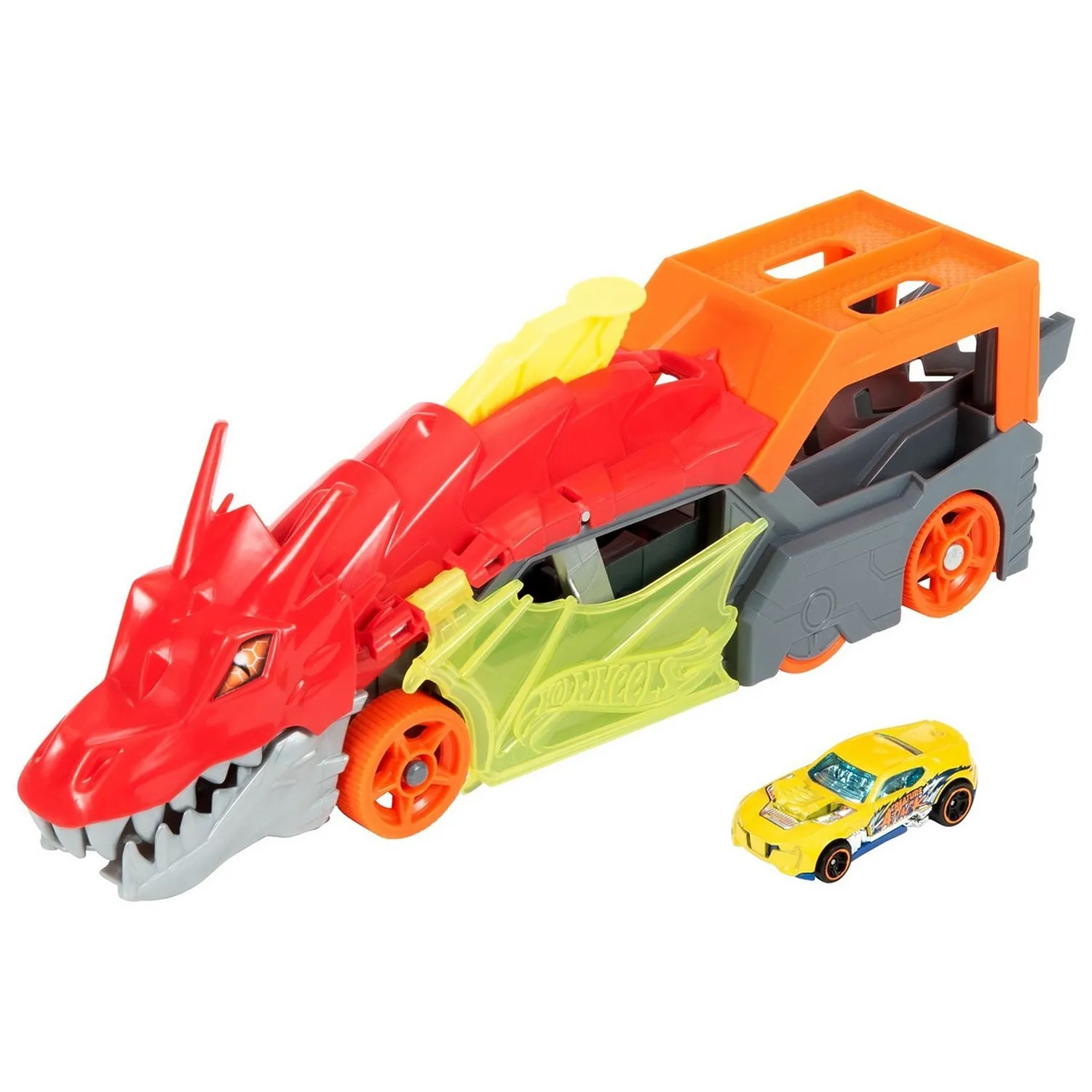 Грузовик Hot Wheels Разъяренный Дракон GTK42 - фото 1