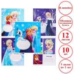 Общая тетрадь Disney линейка 10 шт.