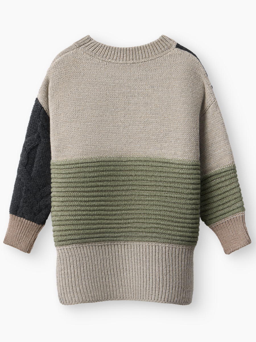 Свитер Happy Baby 88610-1_grey-beige - фото 2