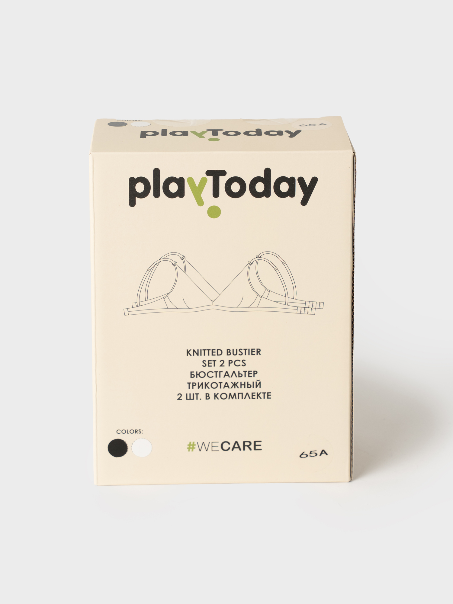 Топ-бра 2 шт PlayToday 22527351 - фото 3