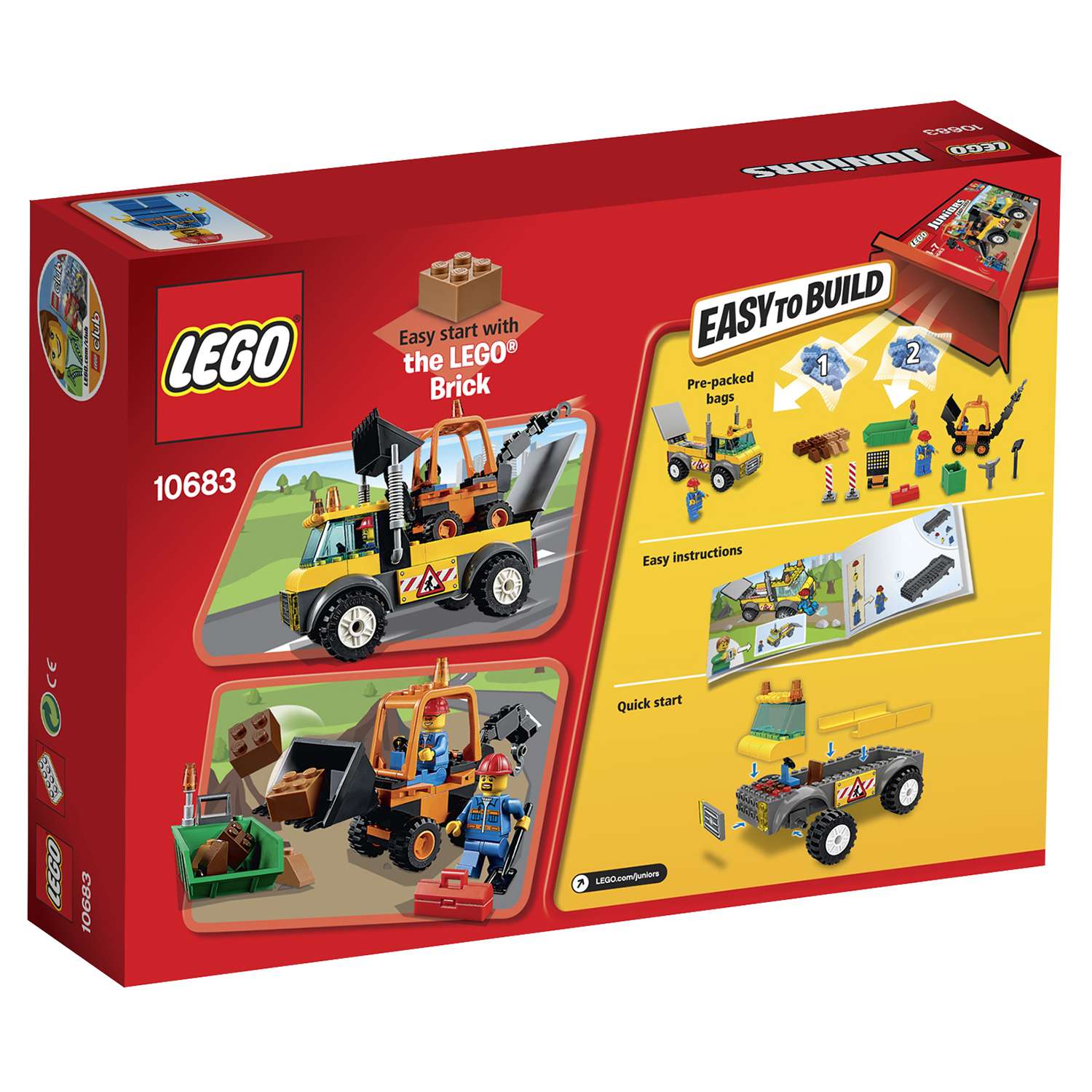 Конструктор LEGO Juniors блочный - фото 3