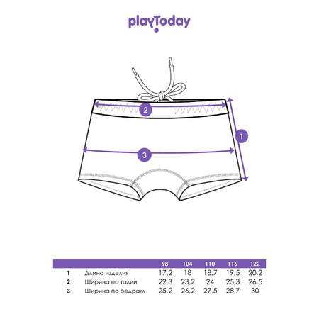 Плавки PlayToday