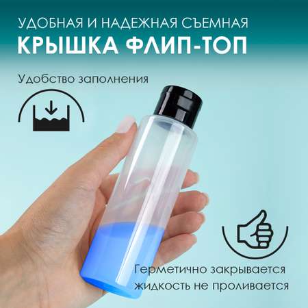 Дорожный набор пузырьков Territory для косметических средств