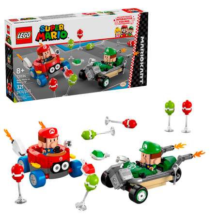 Конструктор LEGO Super Mario Марио Карт блочный