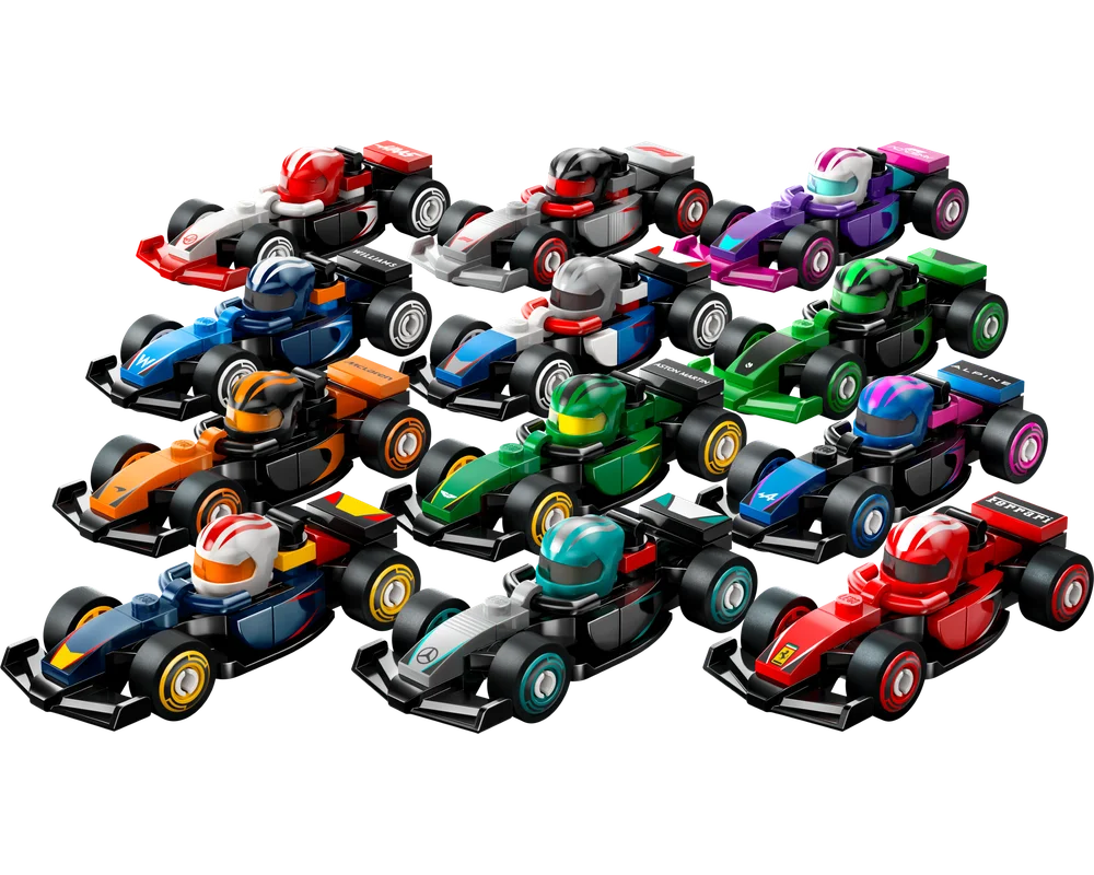 Конструктор LEGO Minifigures Minifigures 71049 Formula 1 6 дет. - фото 3