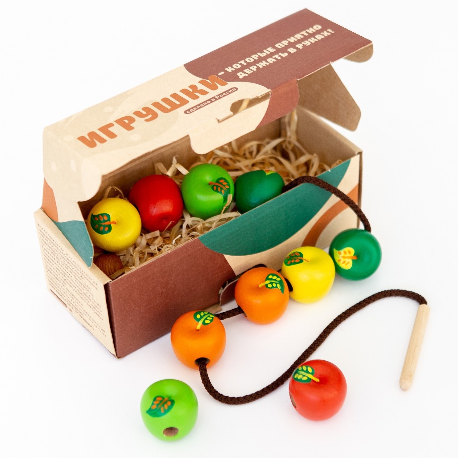 Игрушка Mag Wood шнуровка - фото 1