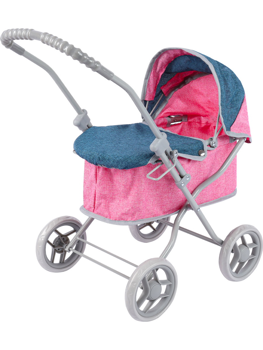 Коляска-люлька для кукол Рыжий кот 9325H-A - фото 1