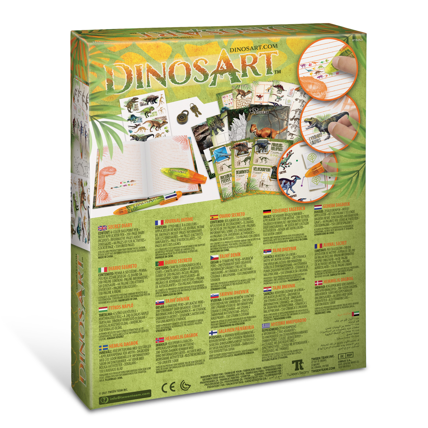 Блокнот DinosArt 100 лист. - фото 8