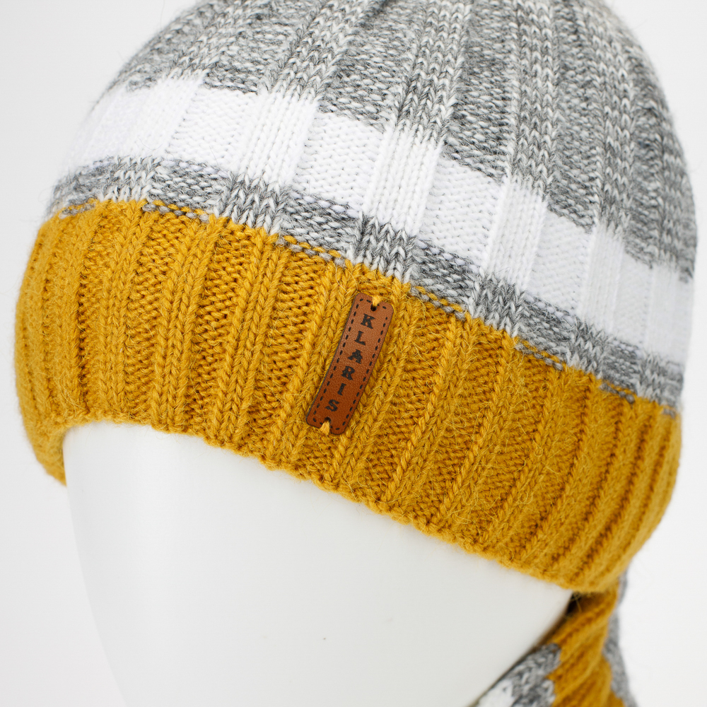 Комплект Bai FAMILY KMS-003горчично-серо-белый - фото 3