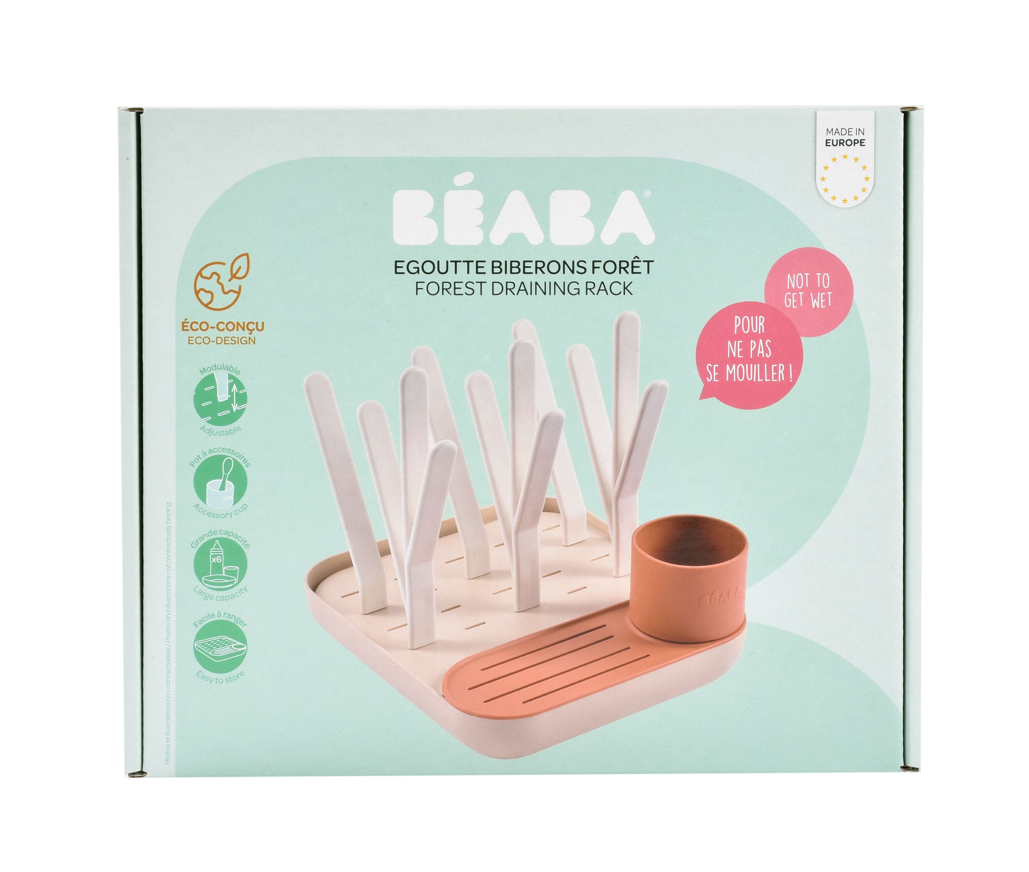 Сушилка BEABA для детских бутылочек терракот - фото 5