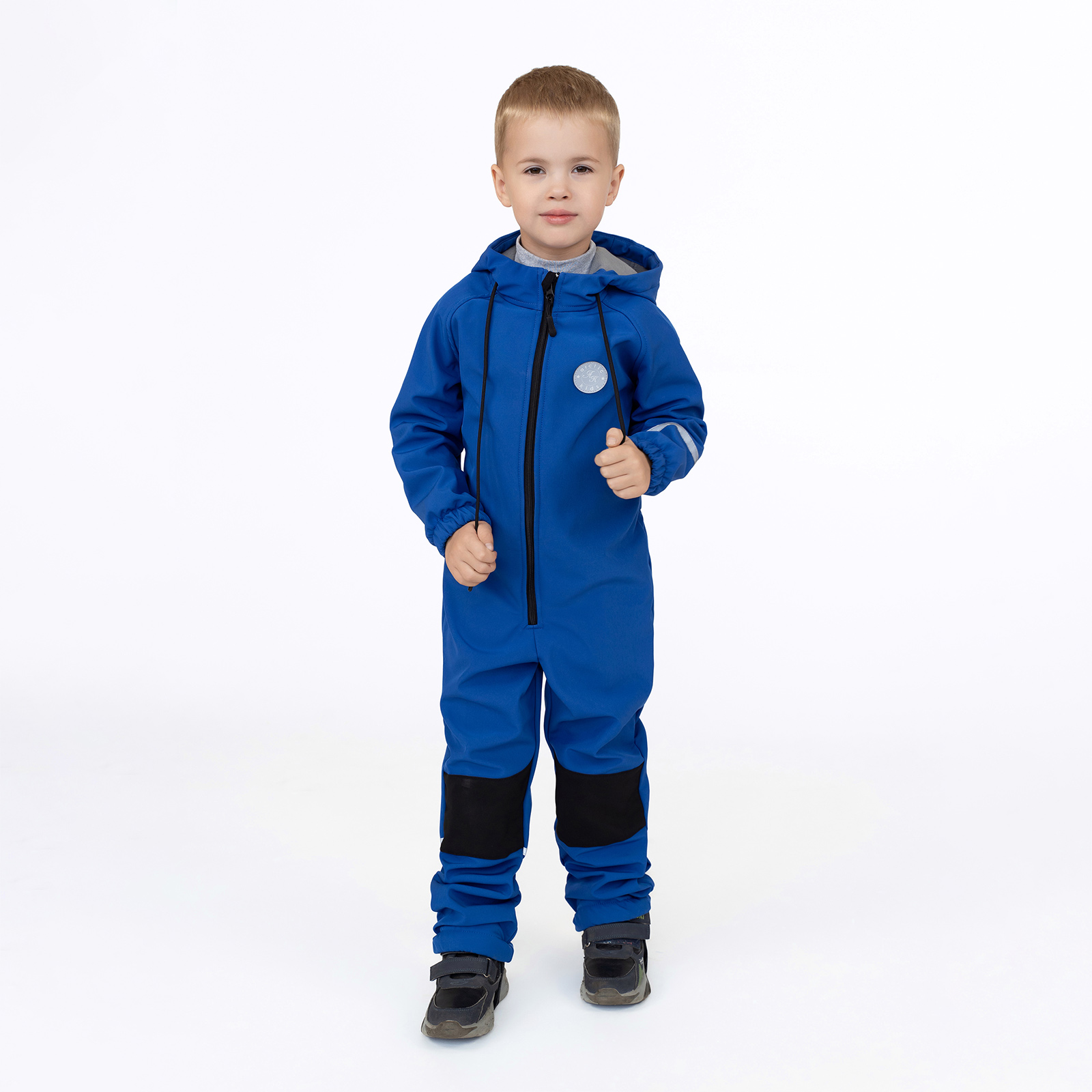 Комбинезон софтшелл Arctic kids 30-043 василек - фото 1