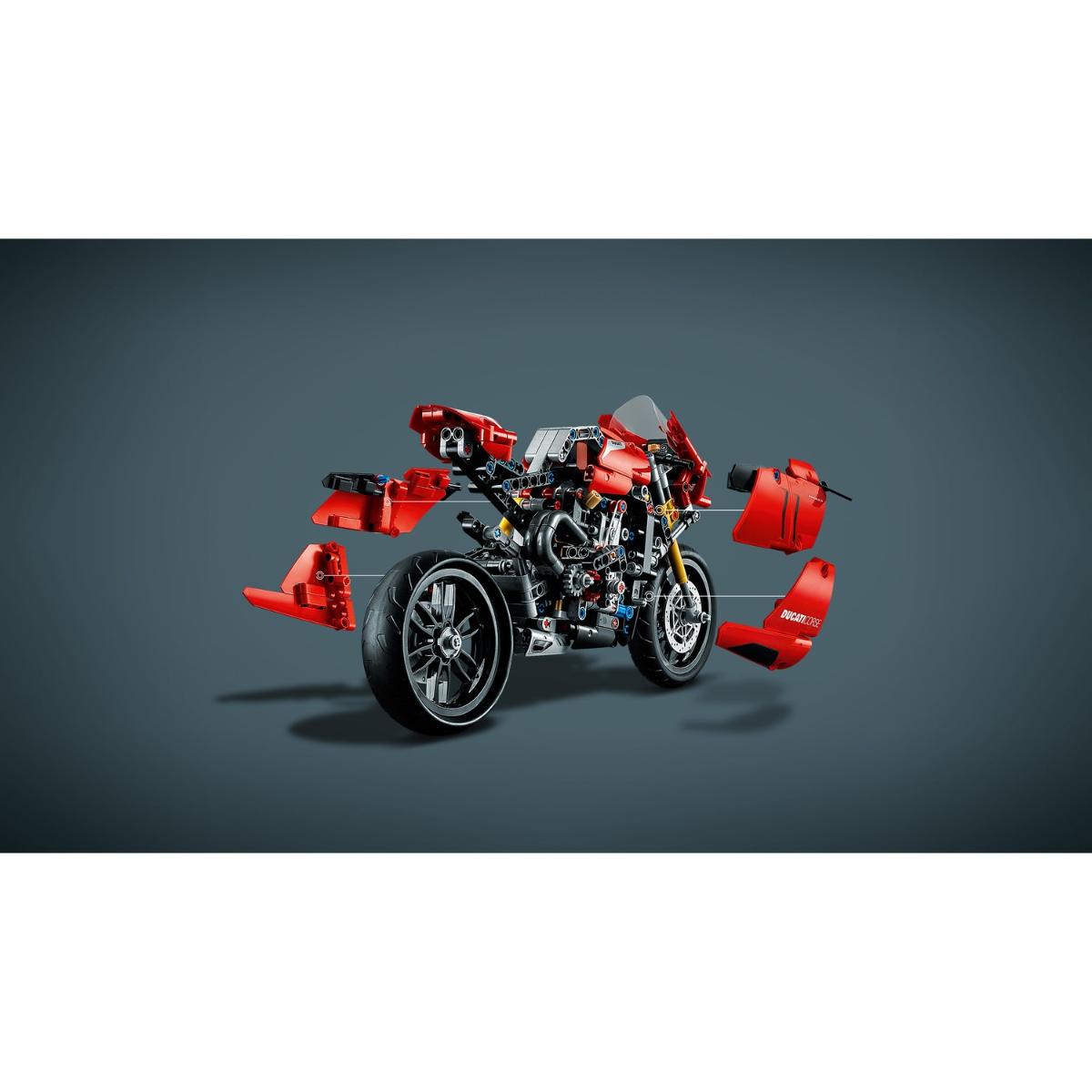 Конструктор LEGO Technic Ducati Panigale 646 дет. - фото 16