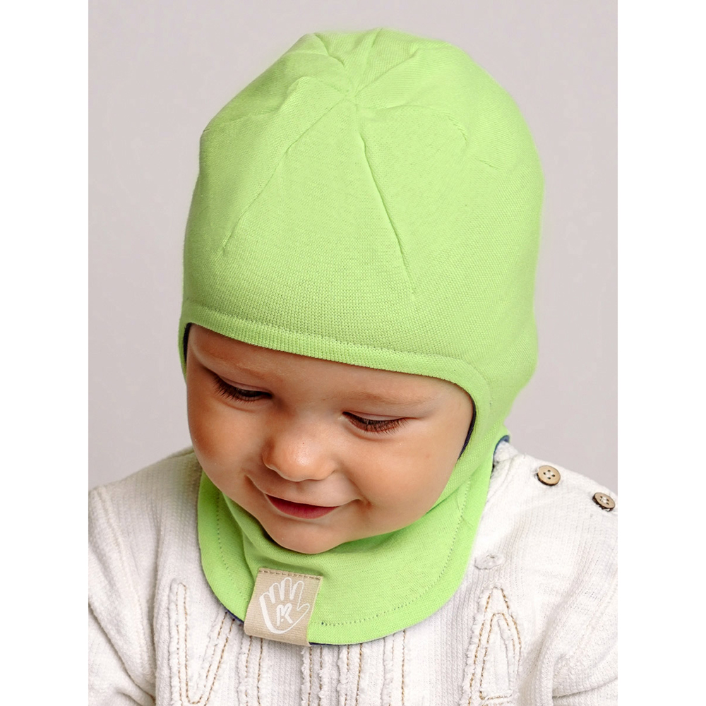 Шапка-шлем ПриКиндер U-A_221079 Цвет: Темно-синий/мята - фото 10