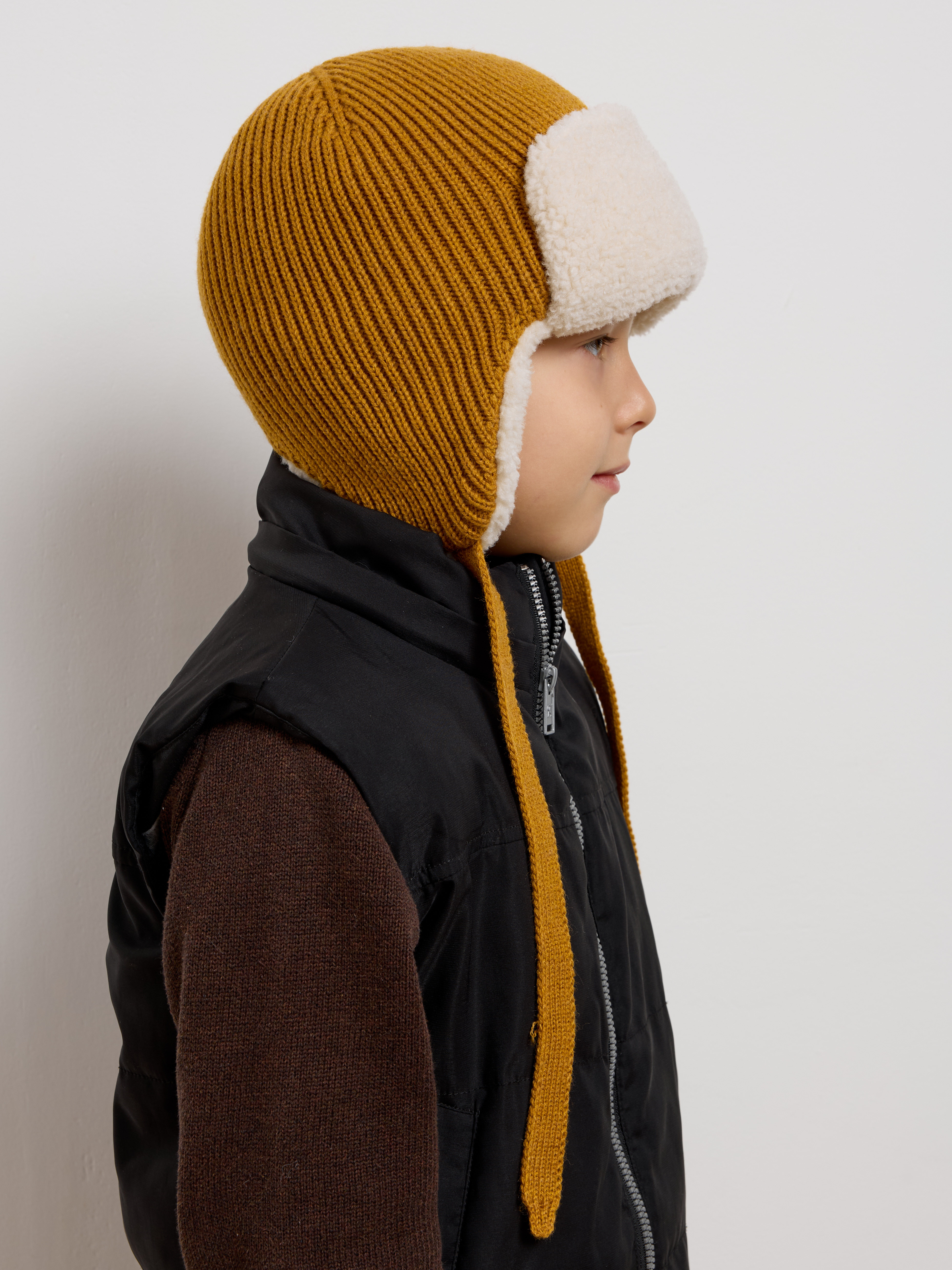 Шапка-ушанка Starkoff Kids Д301118 - фото 13