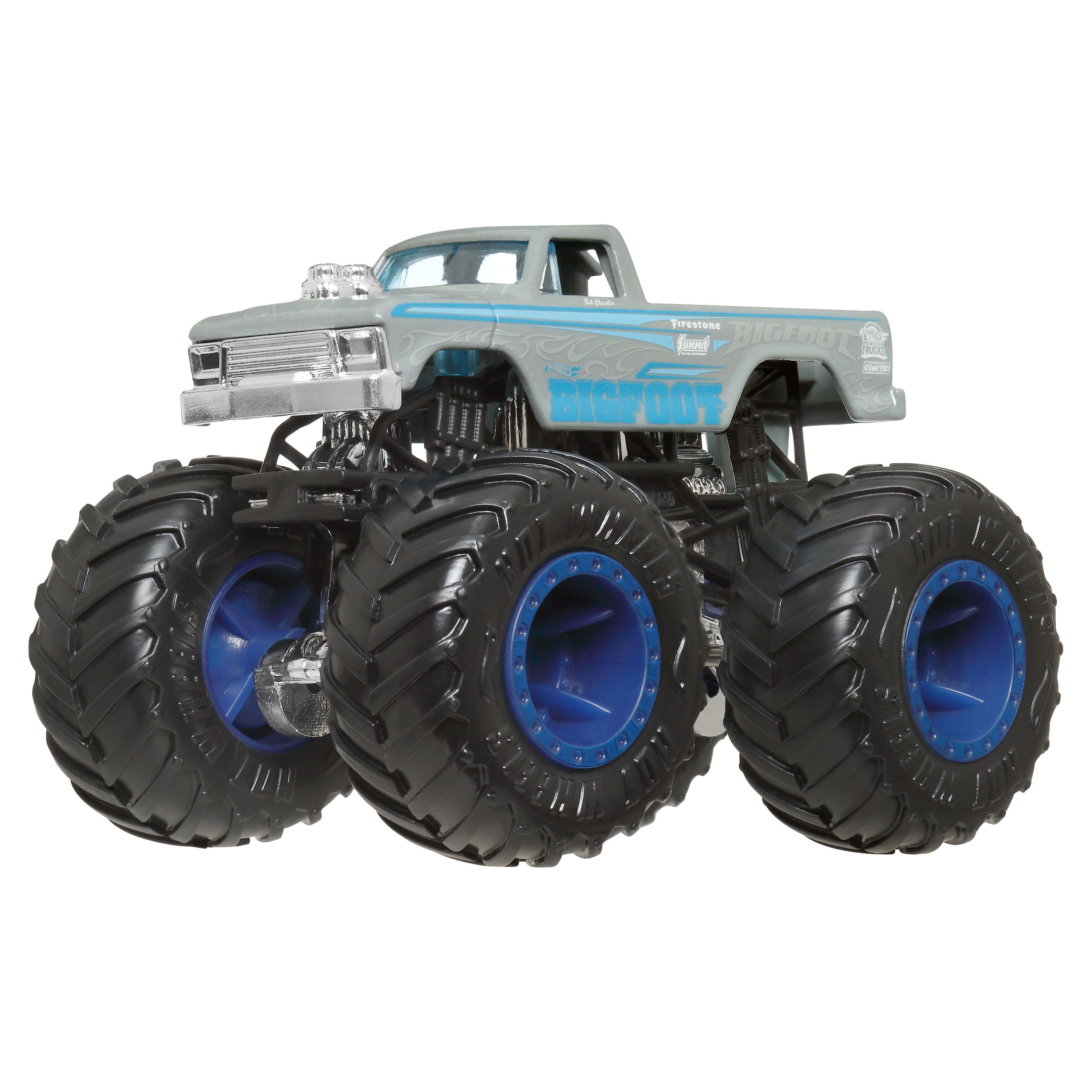Изображение товара Игрушка Монстр-трак Hot Wheels Bigfoot с эффектом изменения цвета