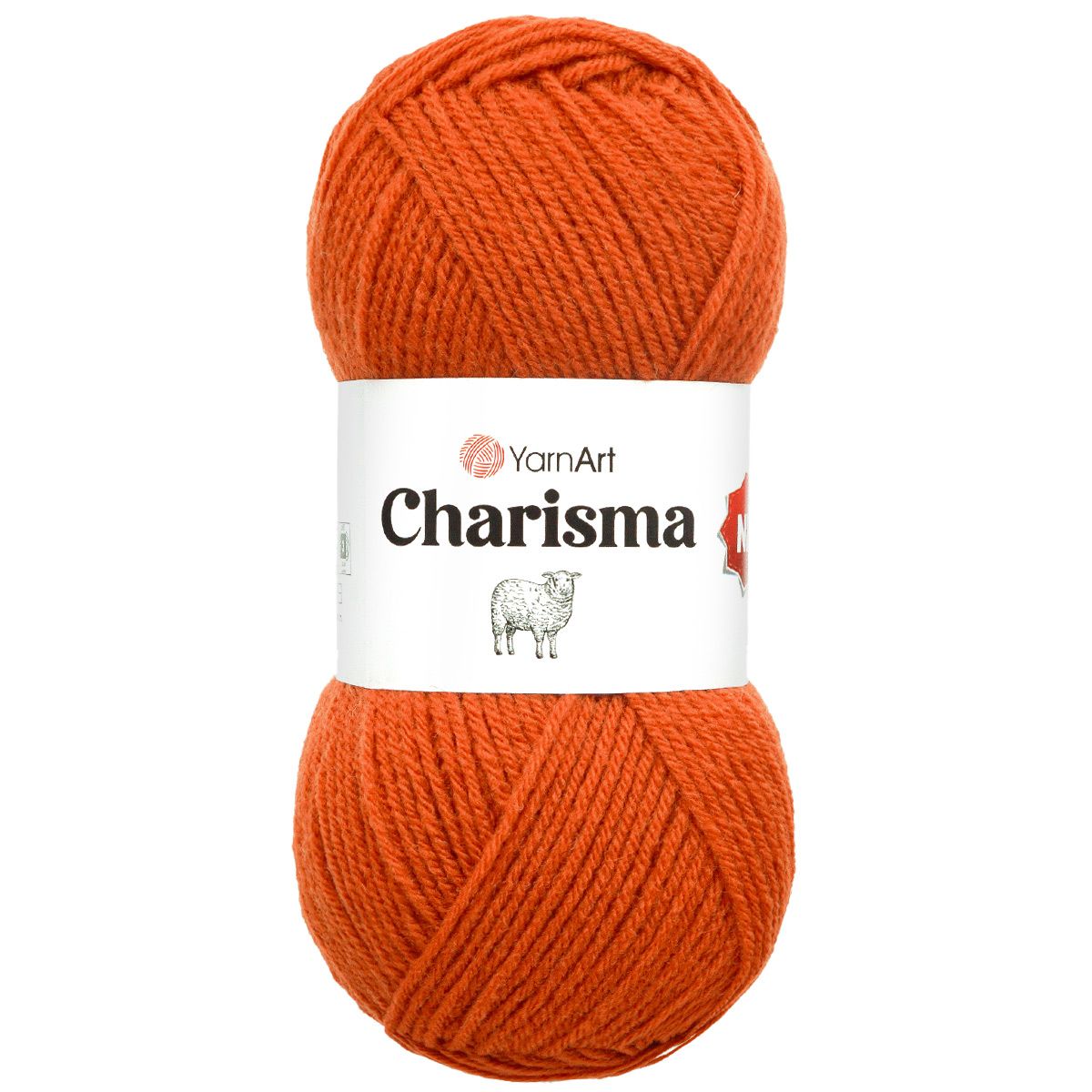 Пряжа YarnArt Charisma полушерстяная для зимних вещей 100 г 200 м 3027 терракот 5 мотков - фото 3