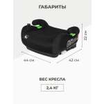 Автокресло Lionelo Isofix 3 (22-36 кг) черный