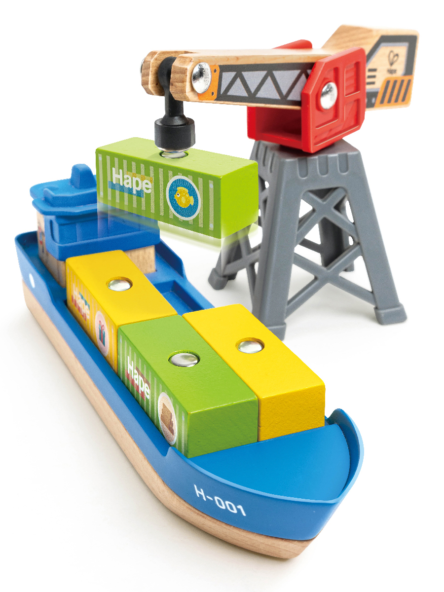 Набор железнодорожный Hape 30 см E3792_HP - фото 2