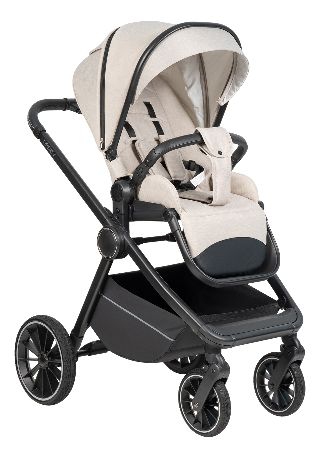 Коляска 3в1 Farfello Liberty бежевый - фото 27