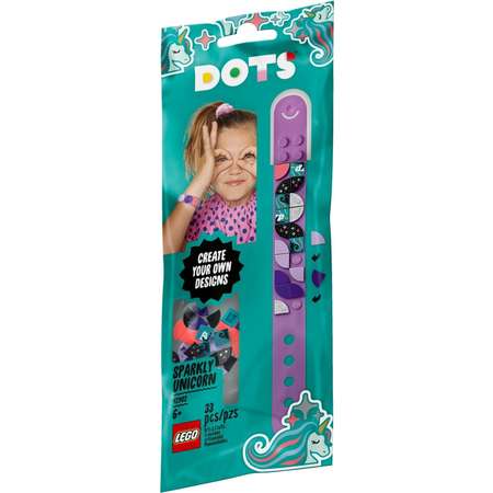 Конструктор LEGO DOTS браслет Единорог 33 дет.