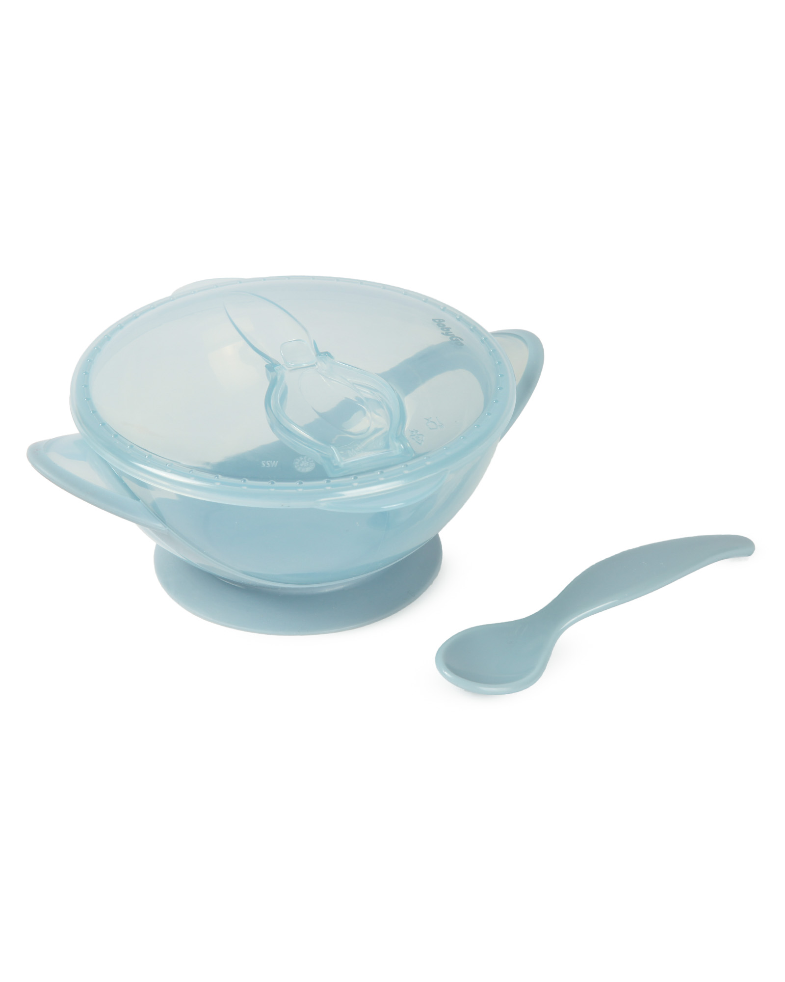 Набор посуды BabyGo Blue 3 предм. - фото 4