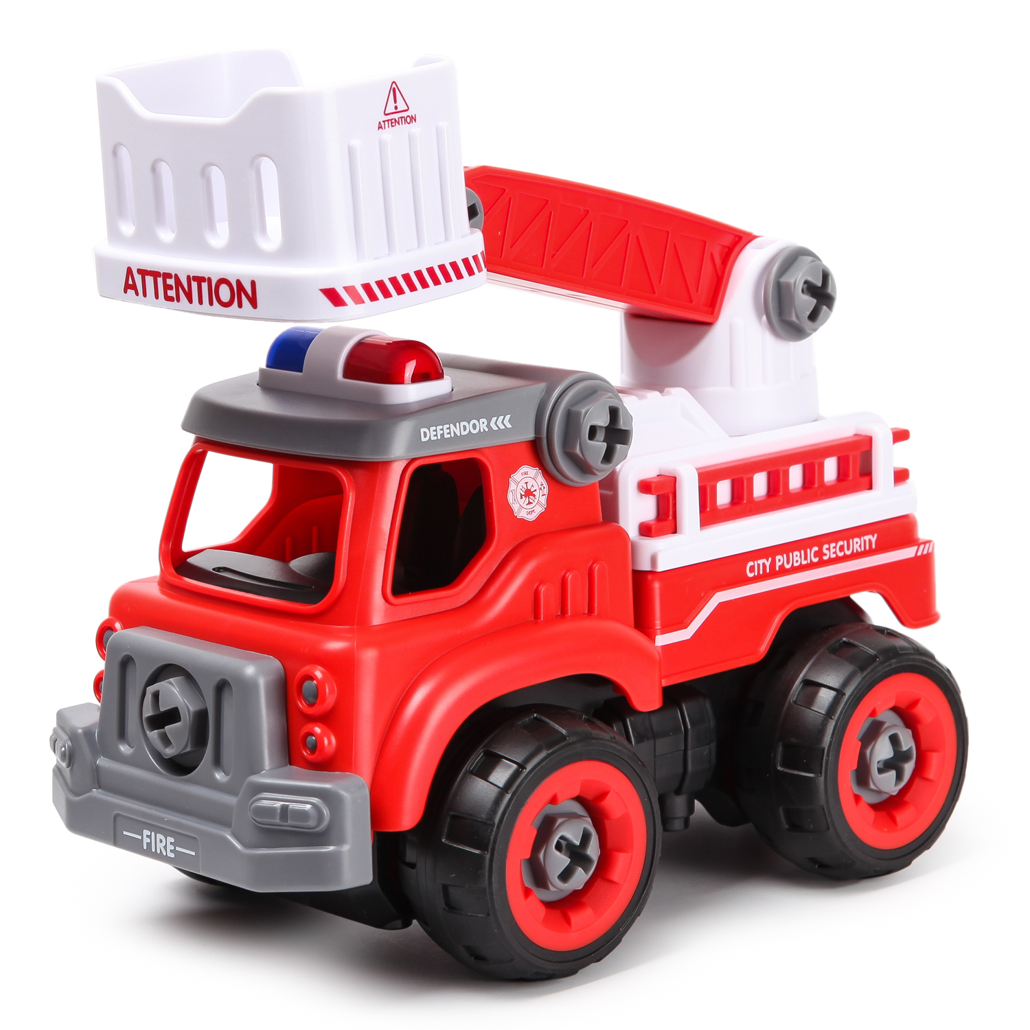 Конструктор Mobicaro Пожарная машина - фото 6