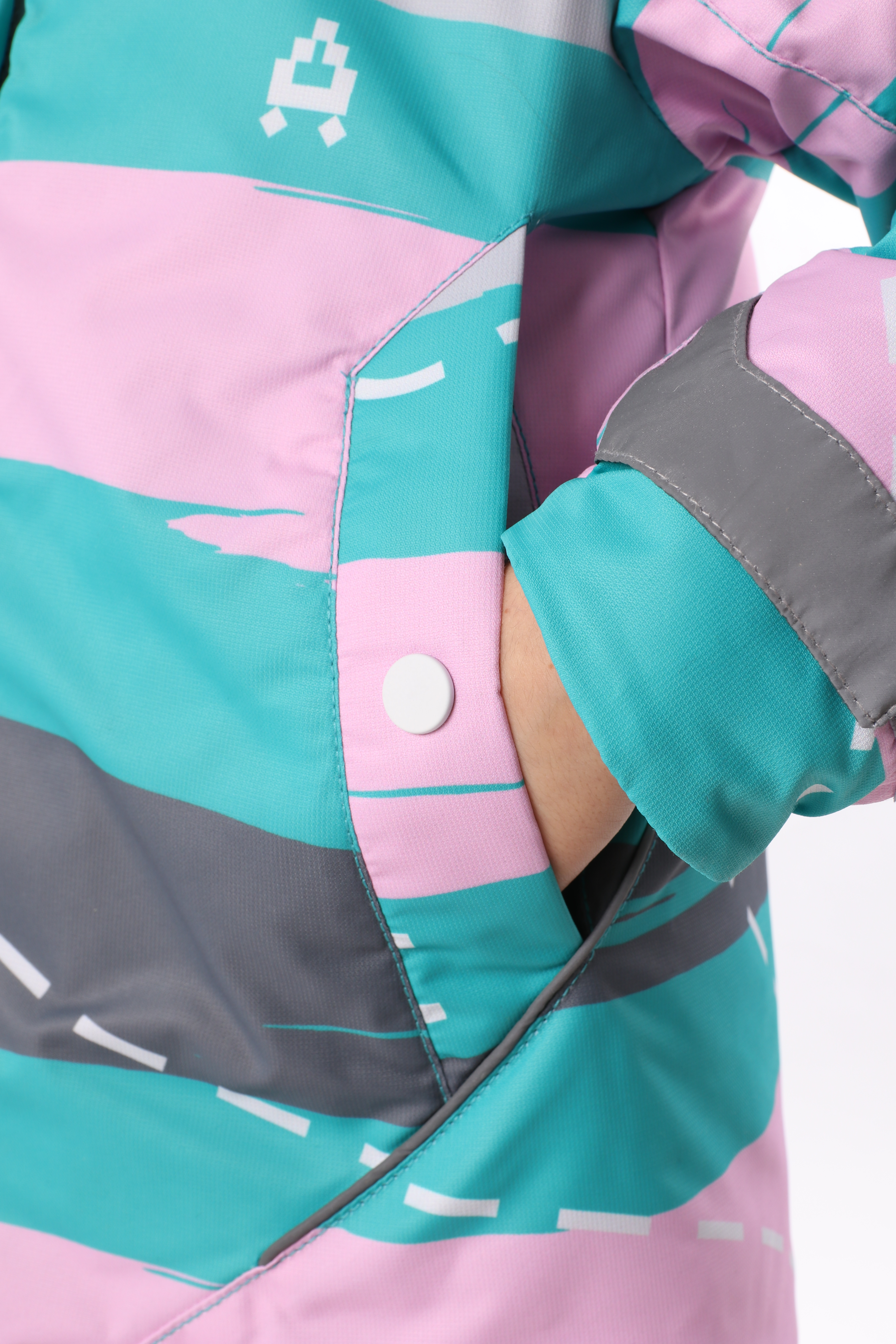 Куртка и полукомбинезон Kvartet 651 изумруд - фото 6