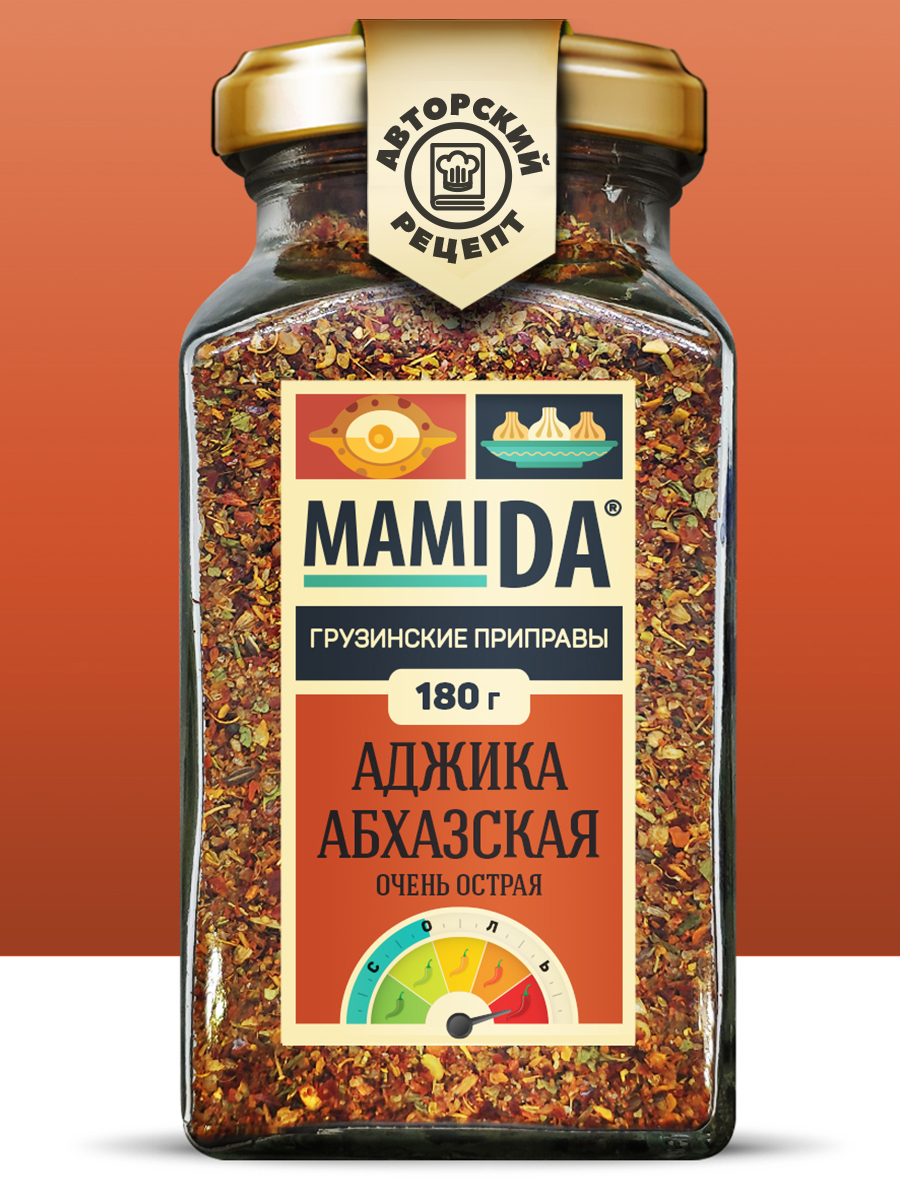 Аджика MamiDA абхазская острая 180г - фото 1