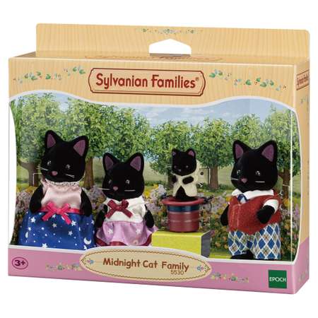 Игровой набор Sylvanian Families Семья Черных котов