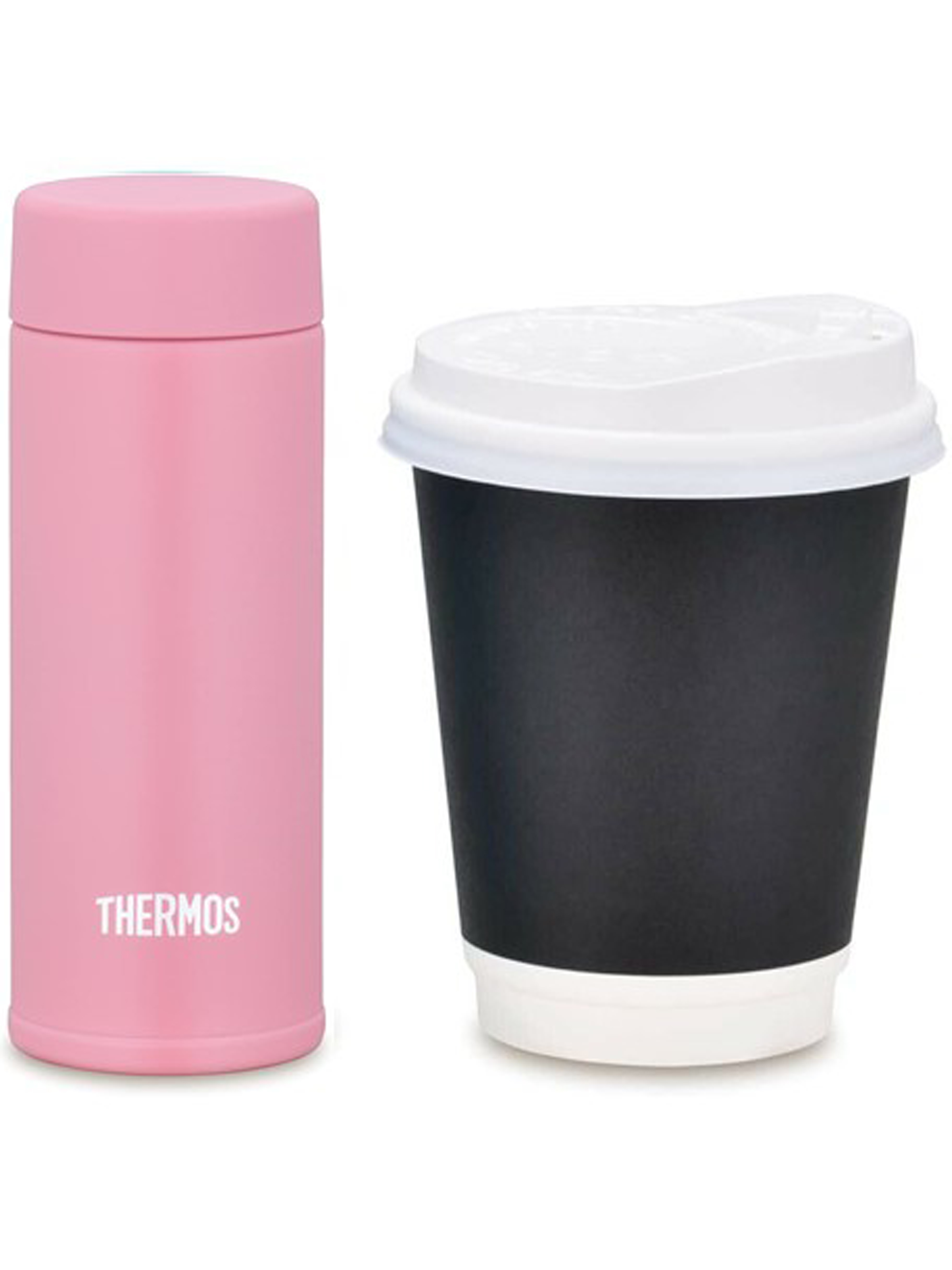Мини-термос для кофе чая 120 мл THERMOS JOJ-120 розовый – нержавеющая сталь герметичный тепло/холод 6/8 часов - фото 7